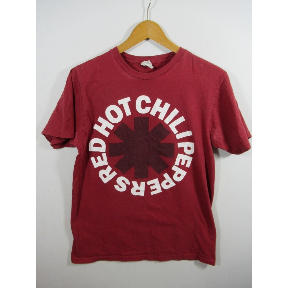 Red Hot Chili Peppers T Shirt Men Large Bay Island Band Short Sleeve